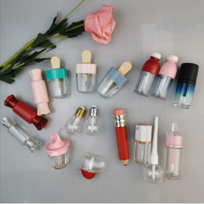 Print Private Label Lip gloss Want Tubes 7ml 8m 10ml Empty Lip Gloss Tube Container In Bulk